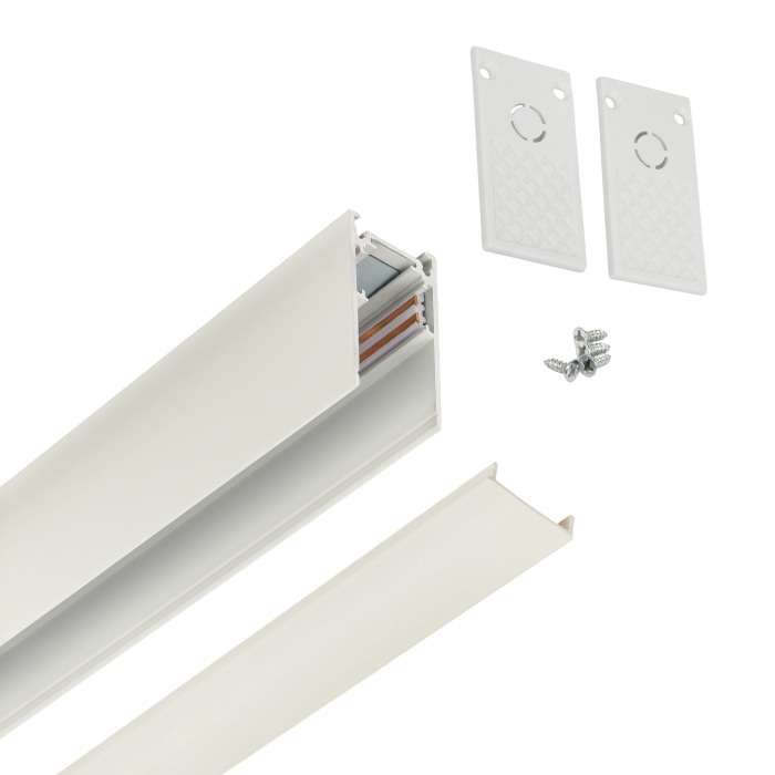Шинопровод накладной/подвесной 1м магнитный 48V MyFar Busbar for MagLine 23 MT0201-1W