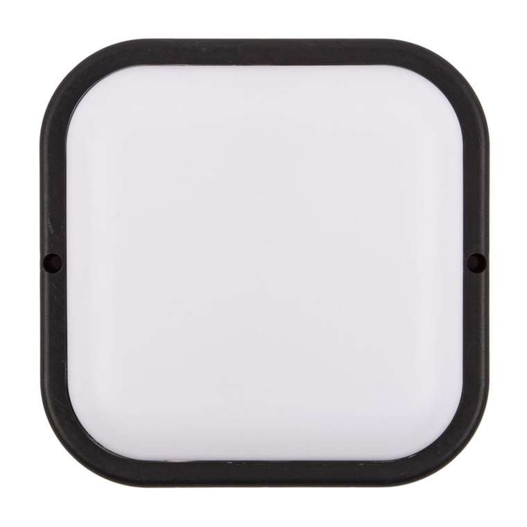 Накладной светильник ULW-Q229 18W/4000K IP65 BLACK (пластик, цвет черный)