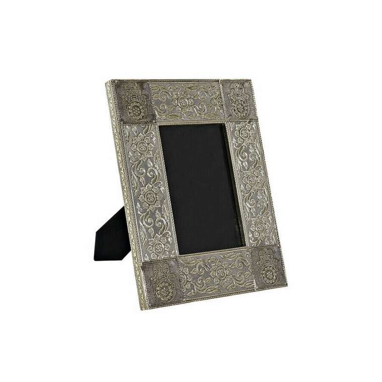 Фоторамка DKD Home Decor Шампанское Мальва Деревянный Алюминий Араб 20 x 1 x 25 cm (1 штук)