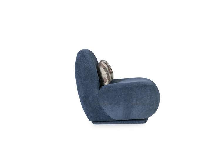 Кресло Bean Armchair синего цвета
