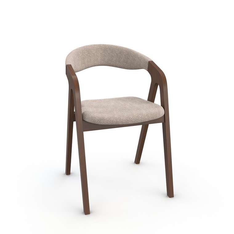 Кресло MONTI с мягким сиденьем и удобной гнутой спинкой