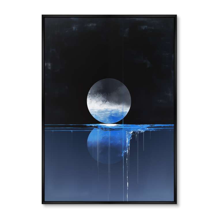Репродукция картины Lunar reflection, 2024г.