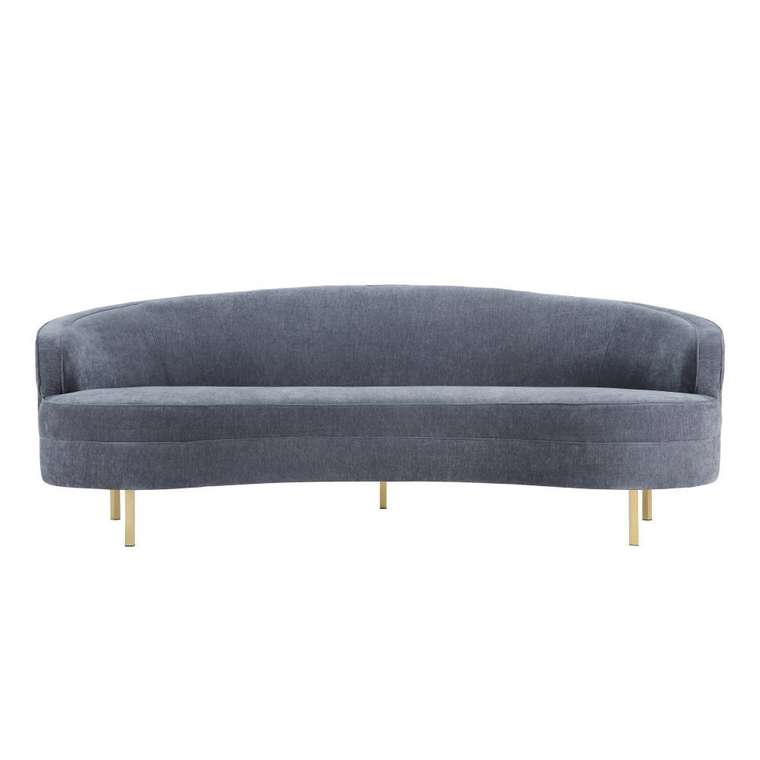 Полукруглый диван Kira серого цвета
