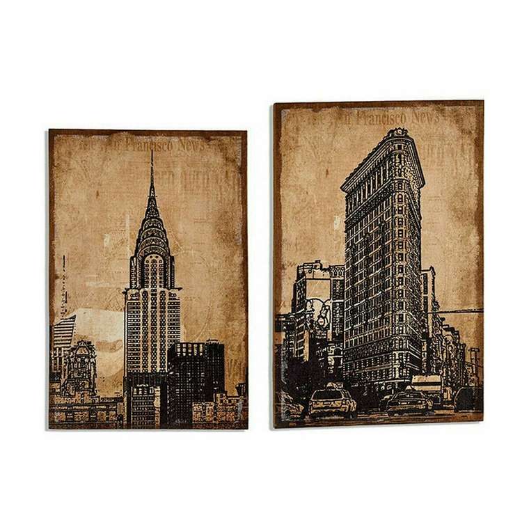 Полотно New York 90 x 3 x 60 cm (4 штук)