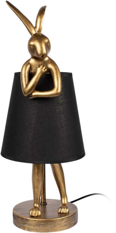 Настольная лампа Loft It Lapine 10315/A Black с животными