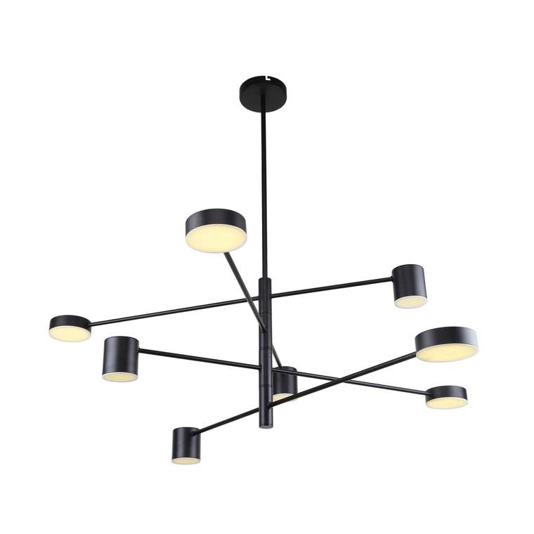 потолочная люстра Ducan металл, акрил 4*LED*5W + 4*LED*7W, 1952LM, 4000K, included