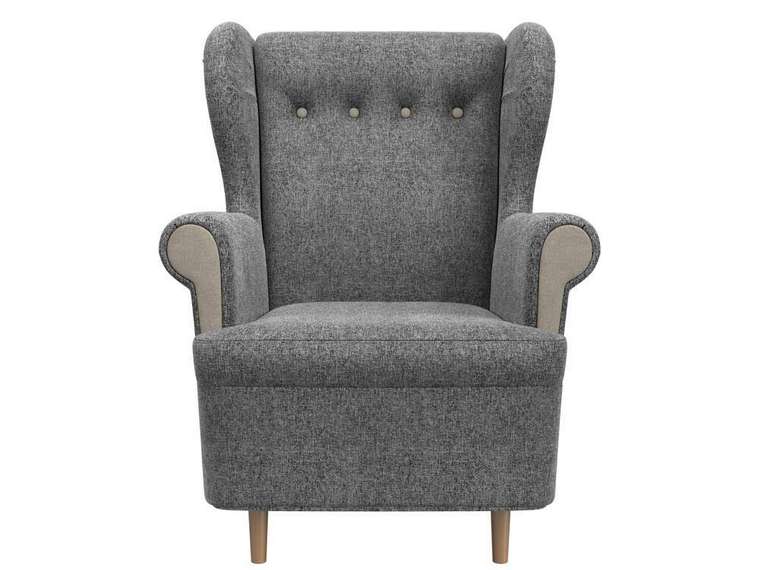 Кресло Торин серого цвета