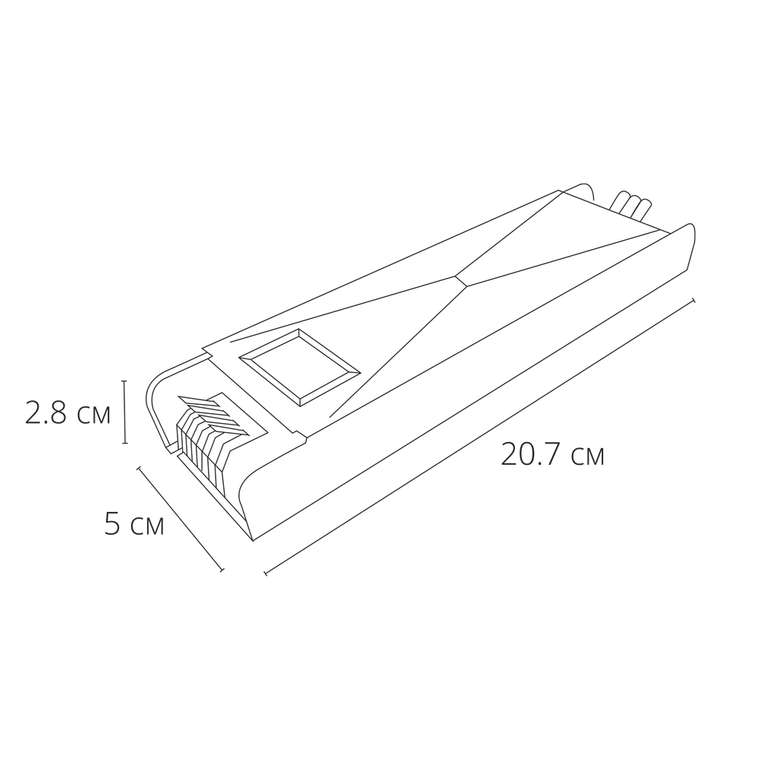 Блок питания 24В 200Вт 8.3А для светодиодных лент ARTE LAMP PRO A240305