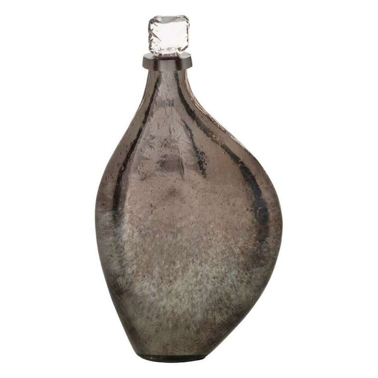 бутылка Серебристый Алюминий Стеклянный 23 x 9 x 43 cm Декоративный