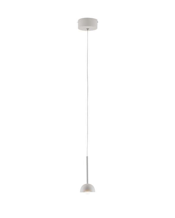 Подвесной светодиодный светильник Fiona белого цвета