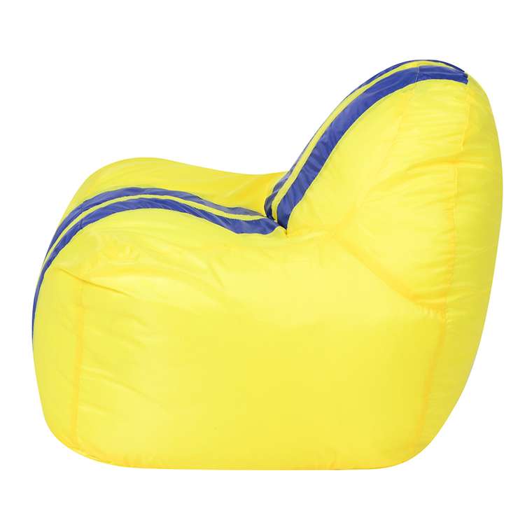 Кресло Спорт желто-синего цвета
