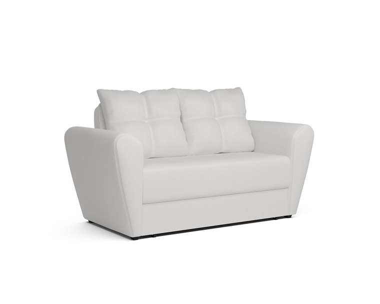 Прямой диван-кровать Квартет белого цвета