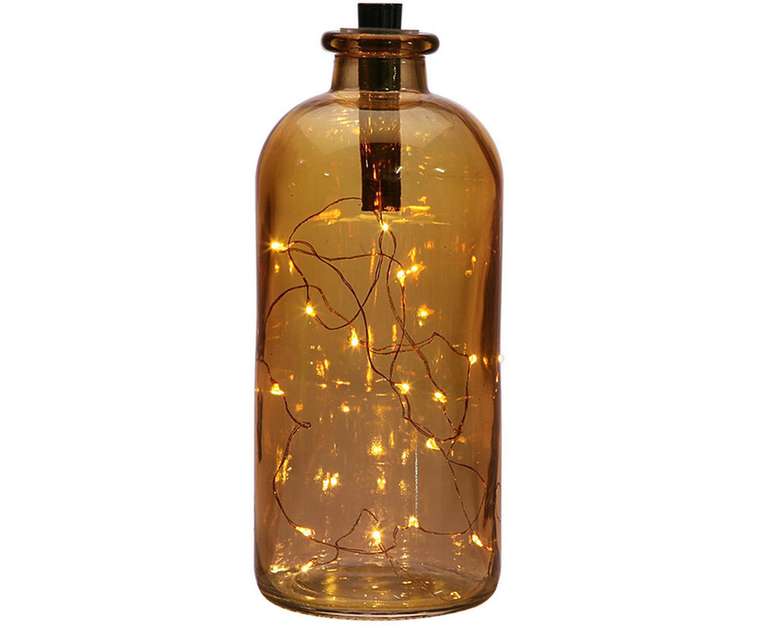 Светильник Gold Led в форме бутылки