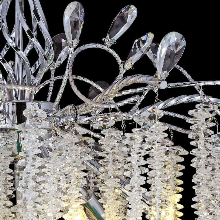 Хрустальная люстра 01113-0.3-600 CH (хрусталь, цвет прозрачный)