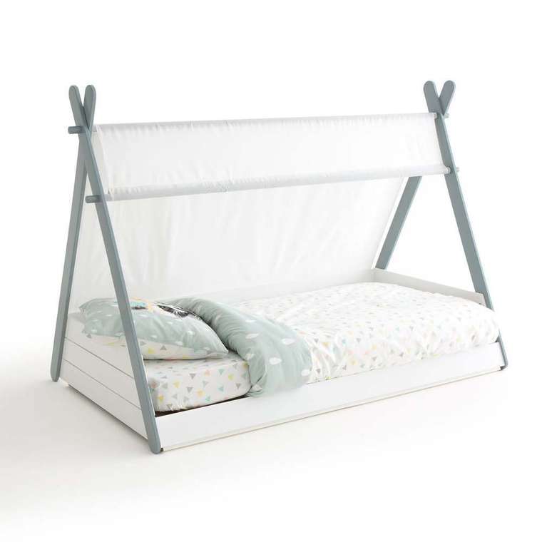 Детская кровать вигвам Siffroy 90х190 белого цвета