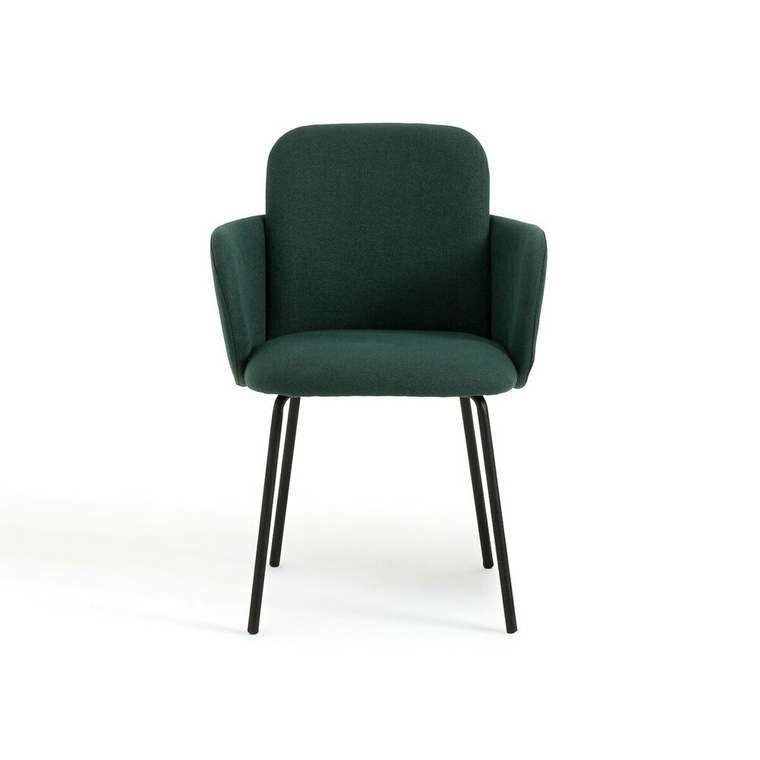Кресло для столовой Carina темно-зеленого цвета