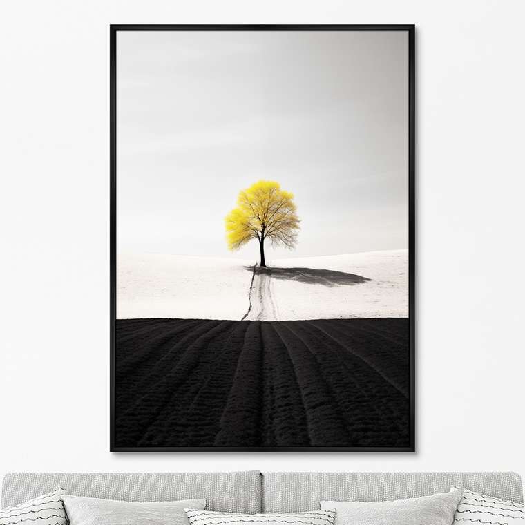 Репродукция картины Trees, No 1, 2024г.