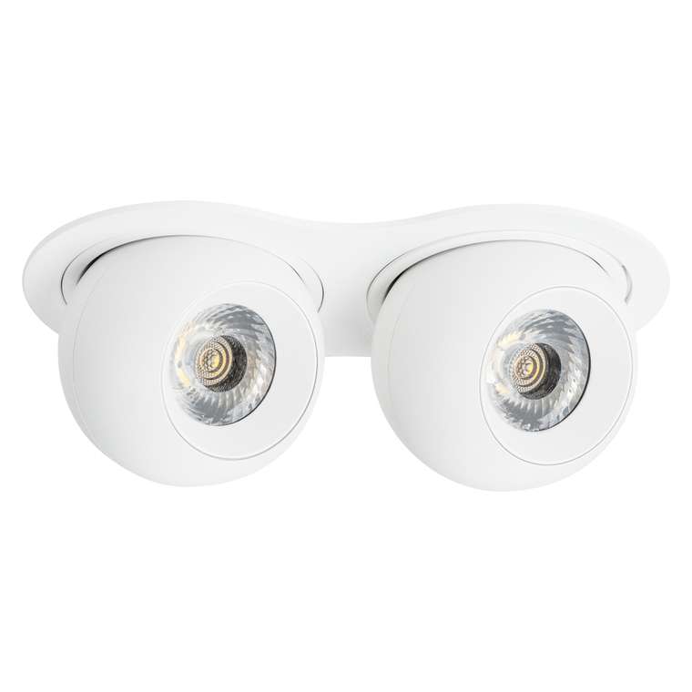 Светильник INTERO LED 9W*2 850LM*2 24G БЕЛЫЙ 3000K (217626+217062+217062)