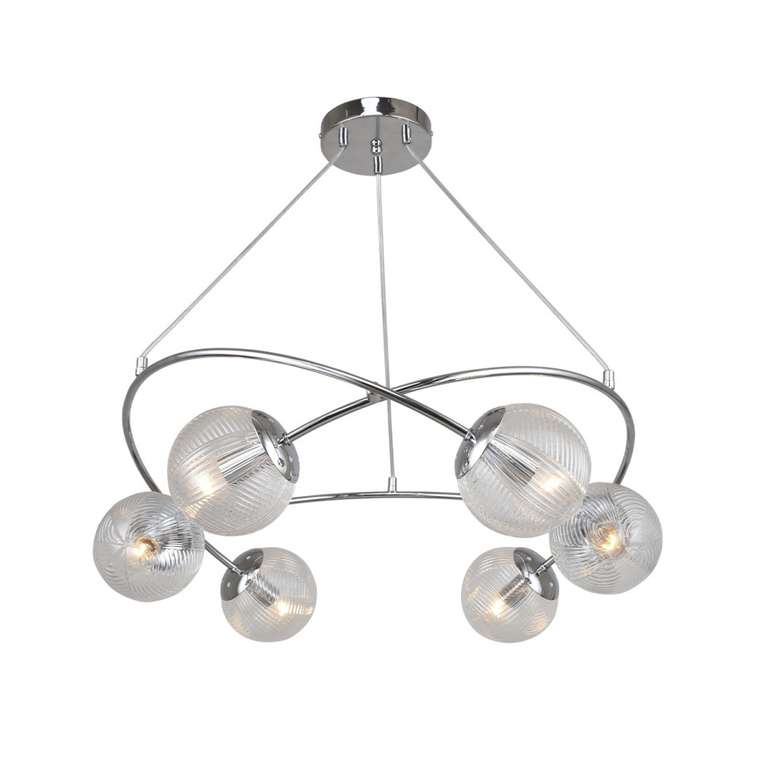 Подвесная люстра Escada Molecule 1110/6PL E14*40W Chrome
