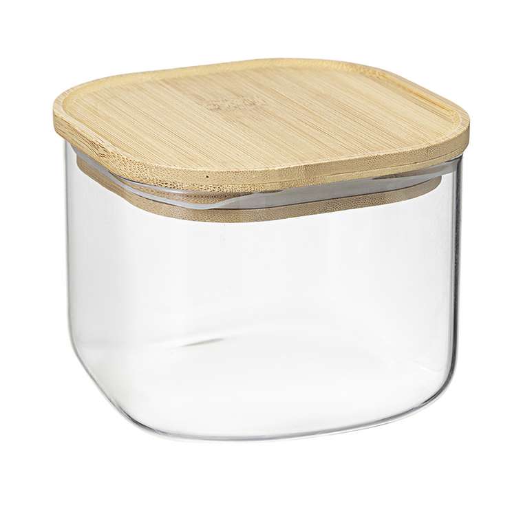 Банка для хранения Glass Bamboo 1 л