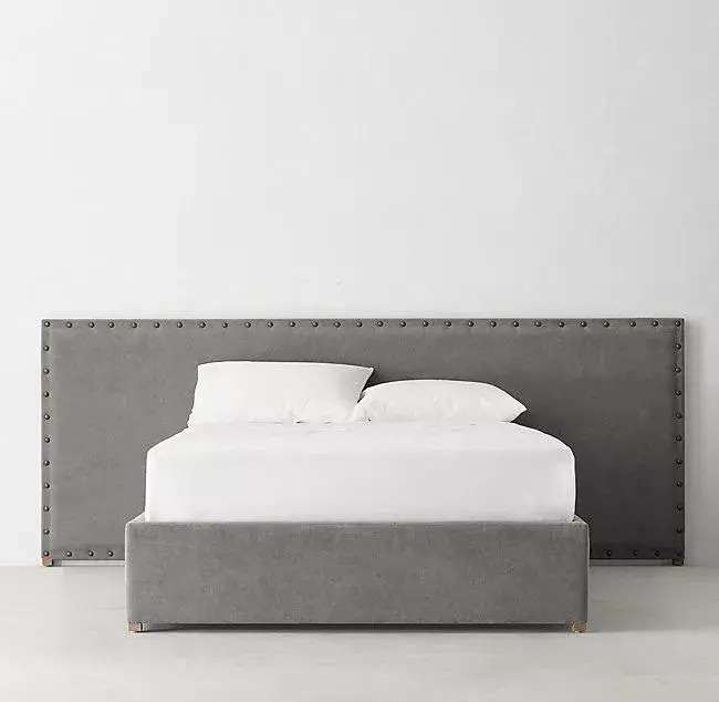 Кровать Axel 180х200 серого цвета