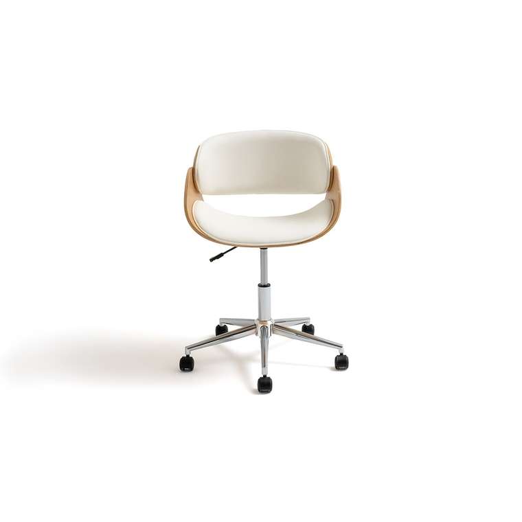 Кресло офисное Zoran бело-бежевого цвета