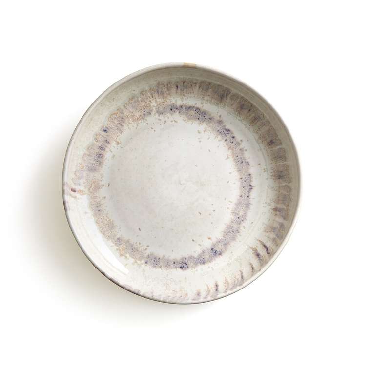Комплект из четырех тарелок Traba из глазурованной керамики