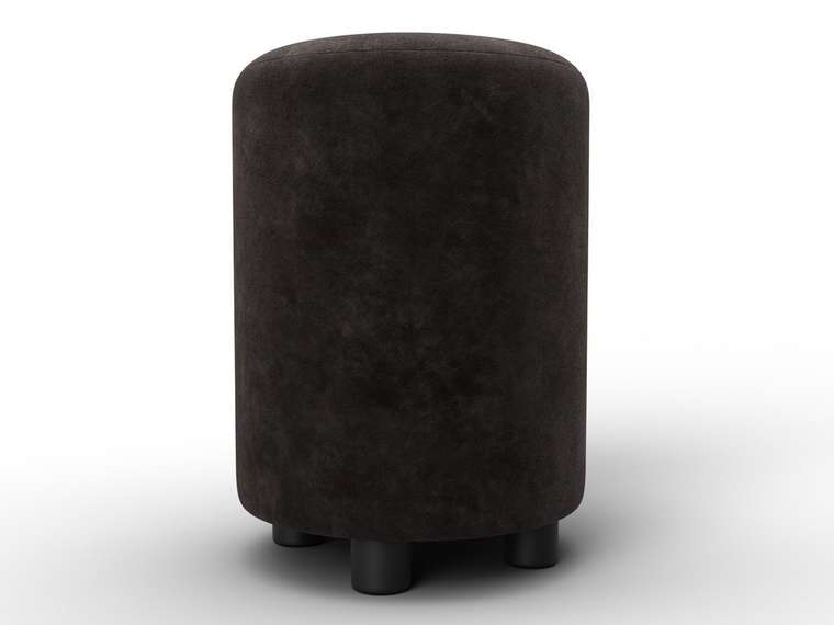 Пуф 001 темно-коричневого цвета