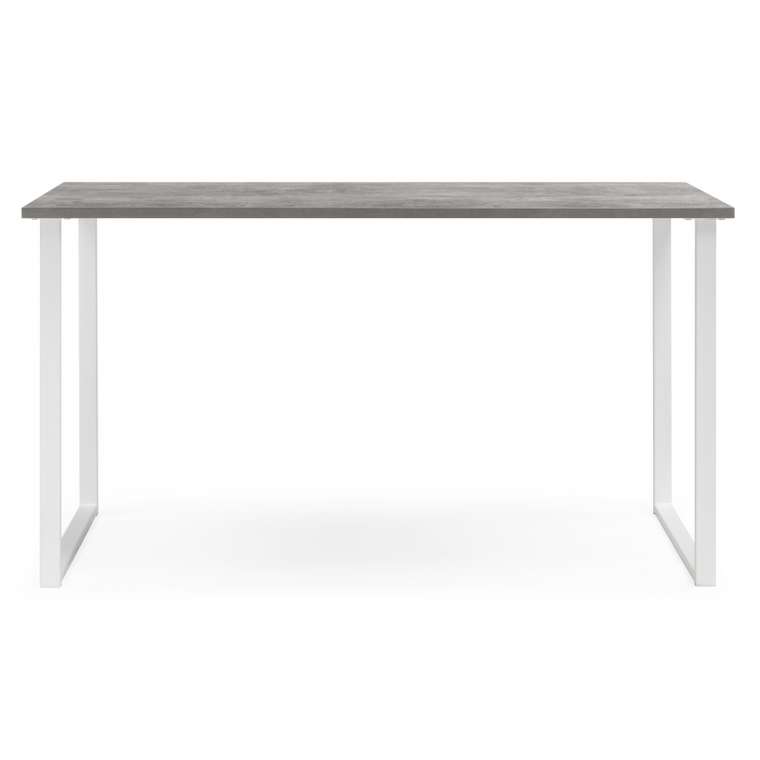 Обеденный стол Лиман 140 серо-белого цвета