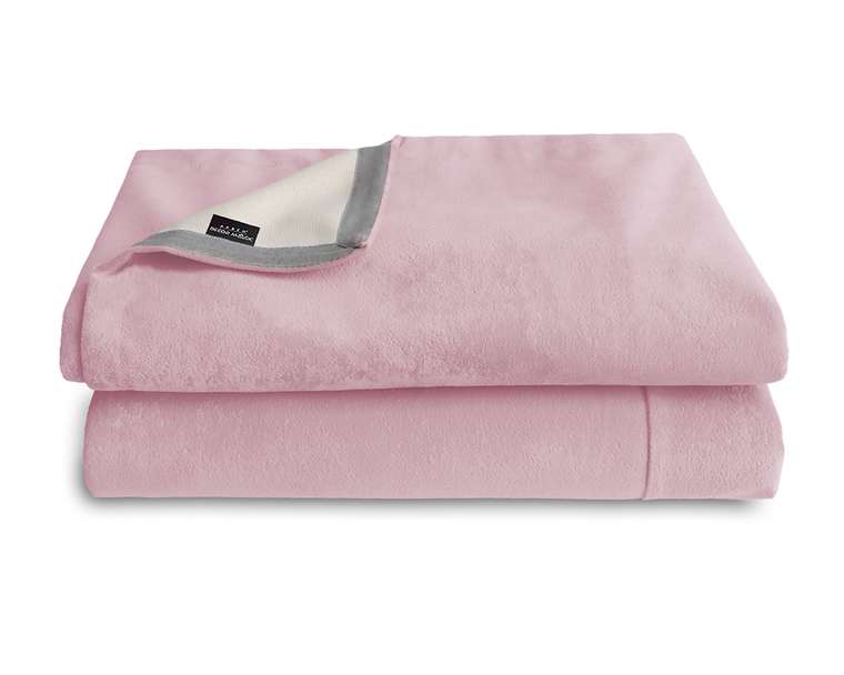 Покрывало Trio romance 260x260 розового цвета