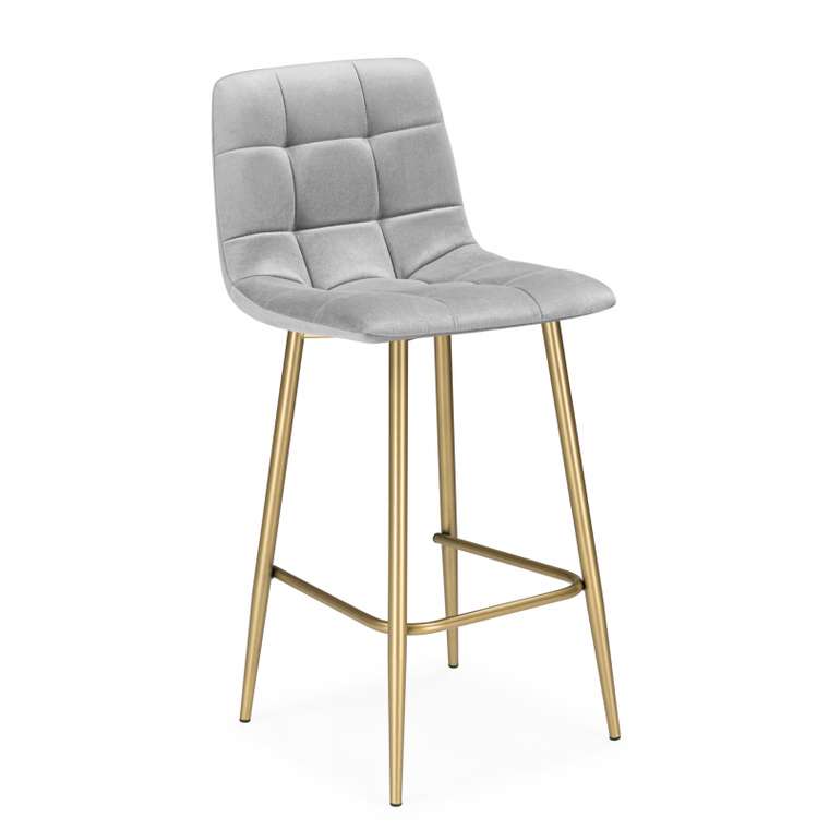Барный стул Чилли Мини светло-серого цвета