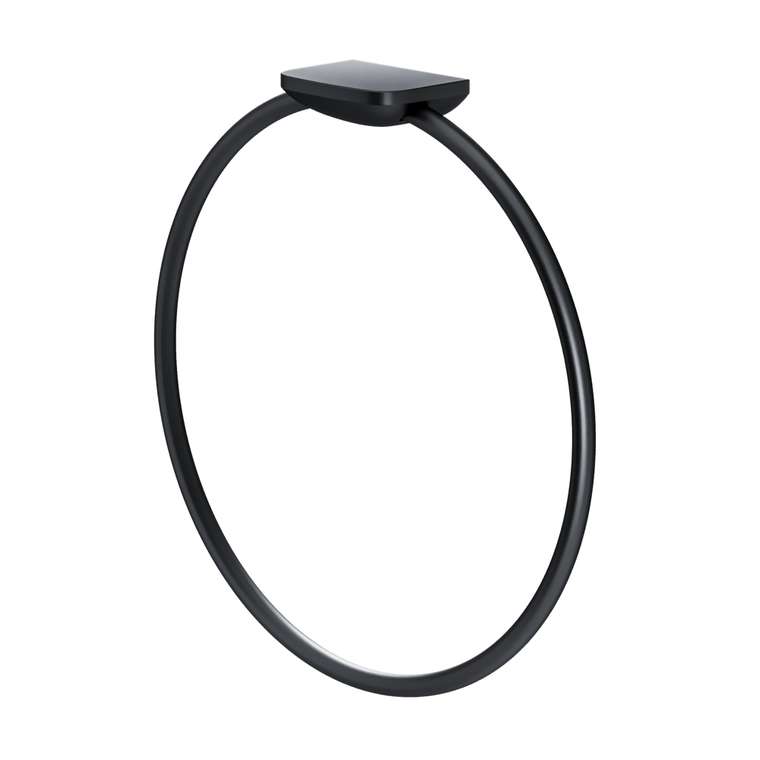 Кольцо для полотенец AM.PM Inspire 2.0 черного цвета