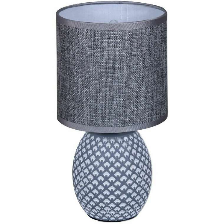 Настольная лампа 98401-0.7-01 GREY (ткань, цвет серый)