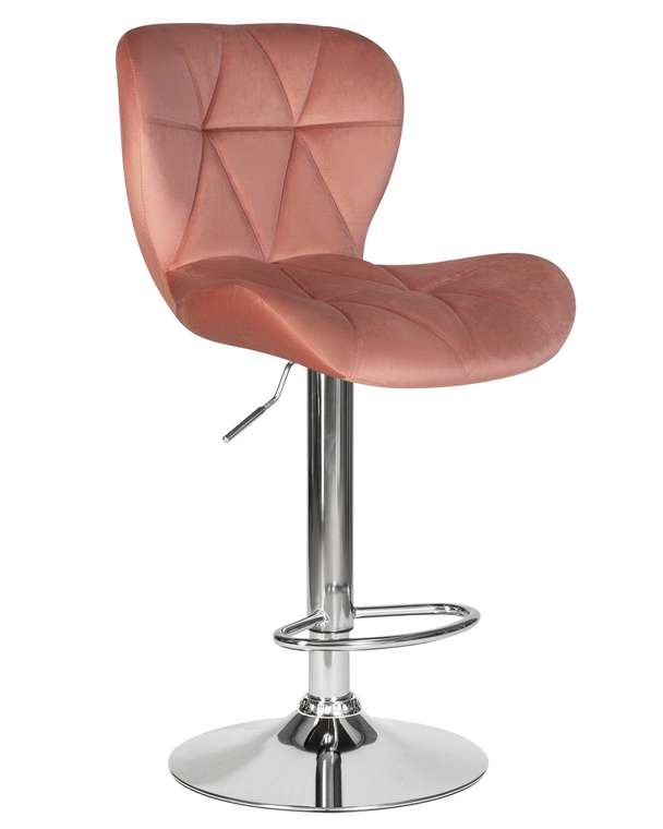 Барный стул Barny пудрово-розового цвета