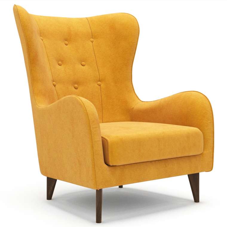  Кресло Montreal желтого цвета