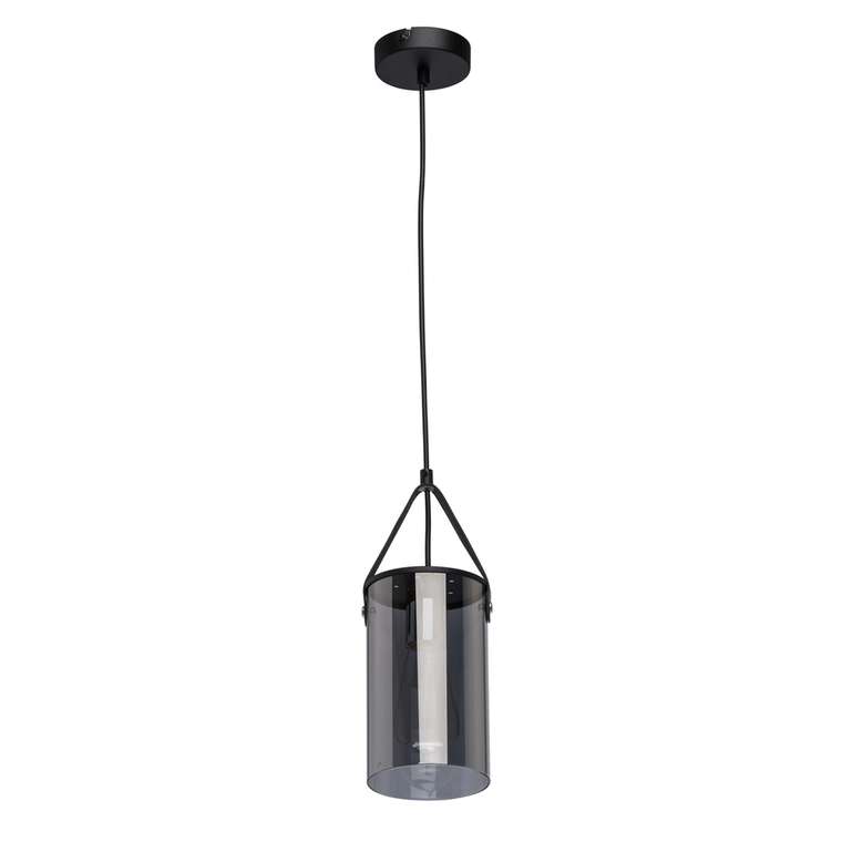 Подвесной светильник Тетро серого цвета
