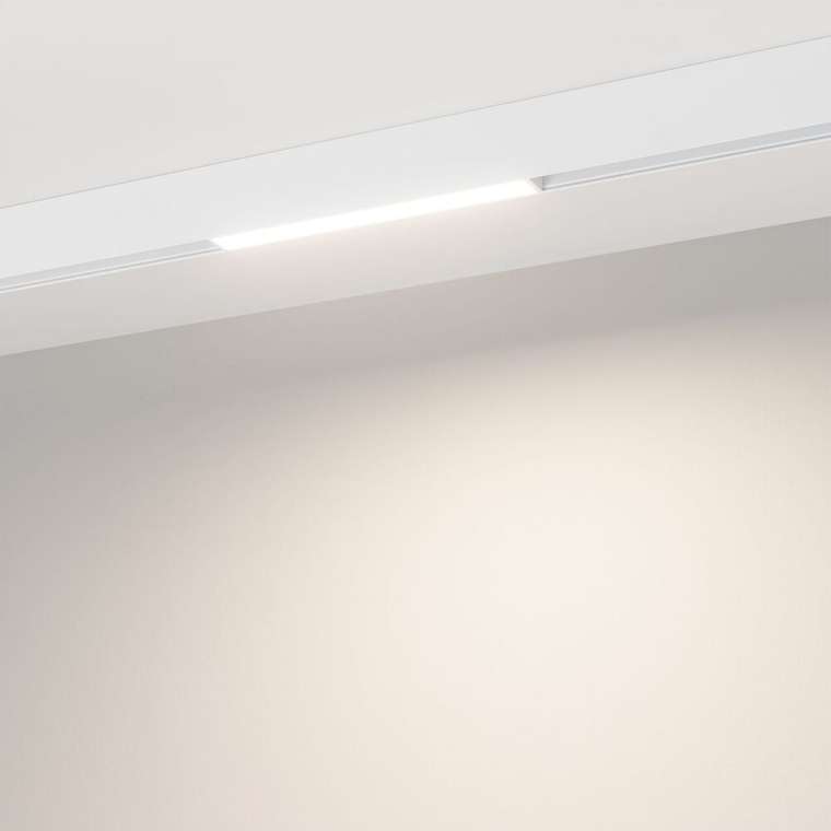 Трековый магнитный светильник ArlightMAG-ORIENT-FLAT-L235-8W Day4000 (WH, 100 deg, 48V) (IP20 Металл) 035832(1)