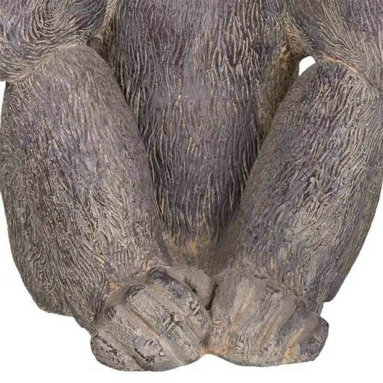 Декоративная фигура Серый магний Обезьяна 26 x 40 x 35 cm