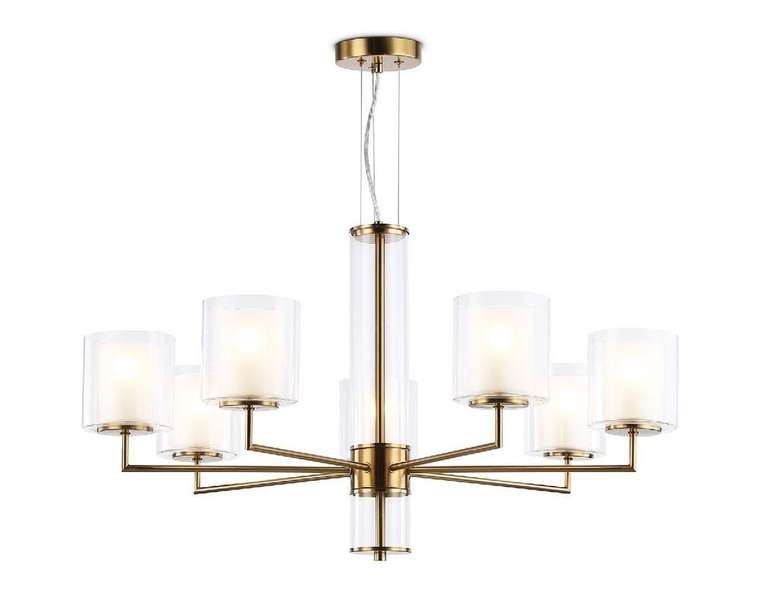 Подвесная люстра Heigh Light LH56013 (стекло, цвет белый)