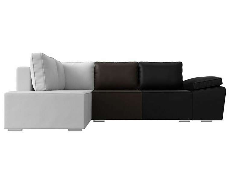 Угловой диван-кровать Хьюго мультиколор (экокожа) левый угол