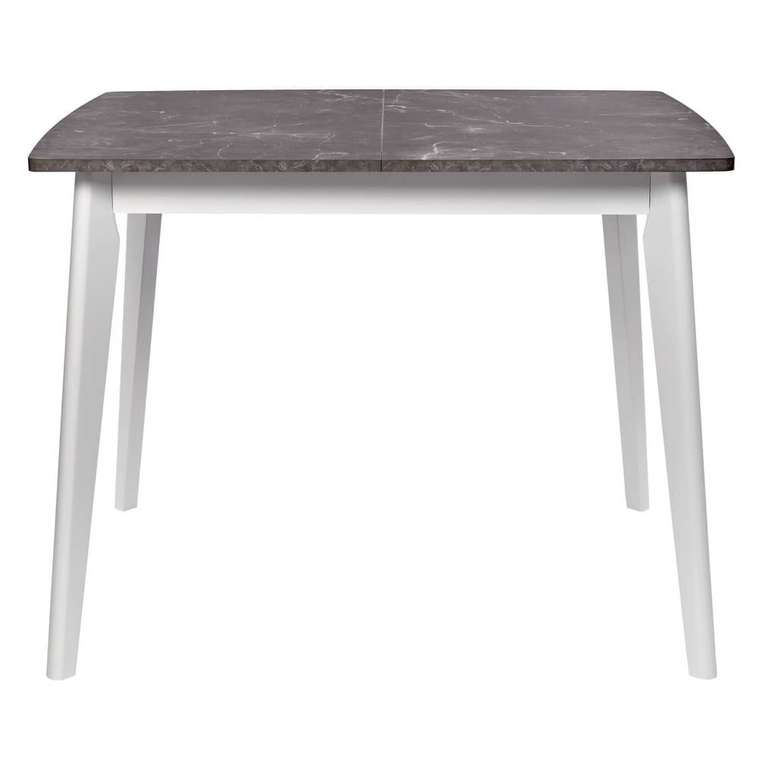 Раздвижной обеденный стол Oslo серого цвета