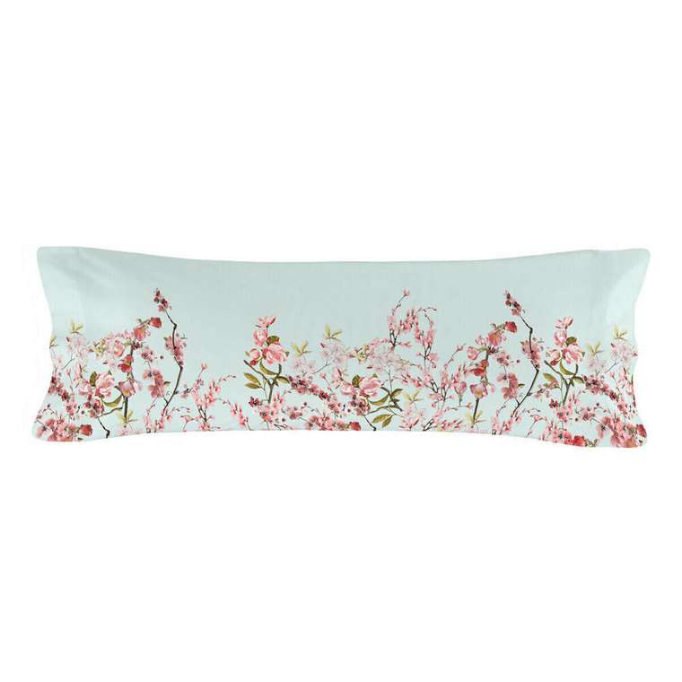 Наволочка Chinoiserie 45x110 голубого цвета