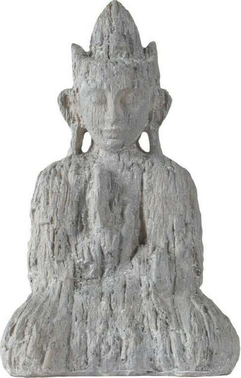 Фигурка Будда серого цвета