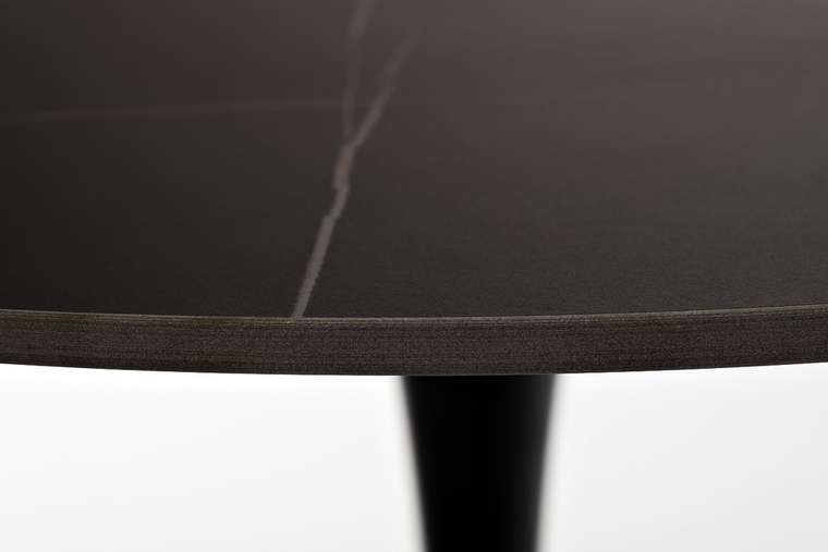 Обеденный стол Сатурн черного цвета