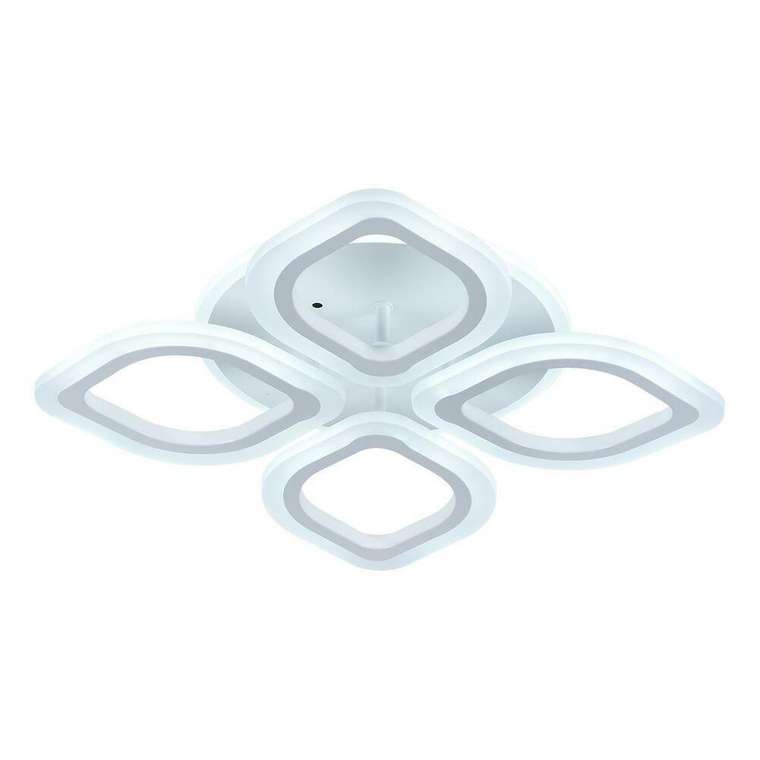 Потолочная люстра 10216/4LED BL (акрил, цвет белый)