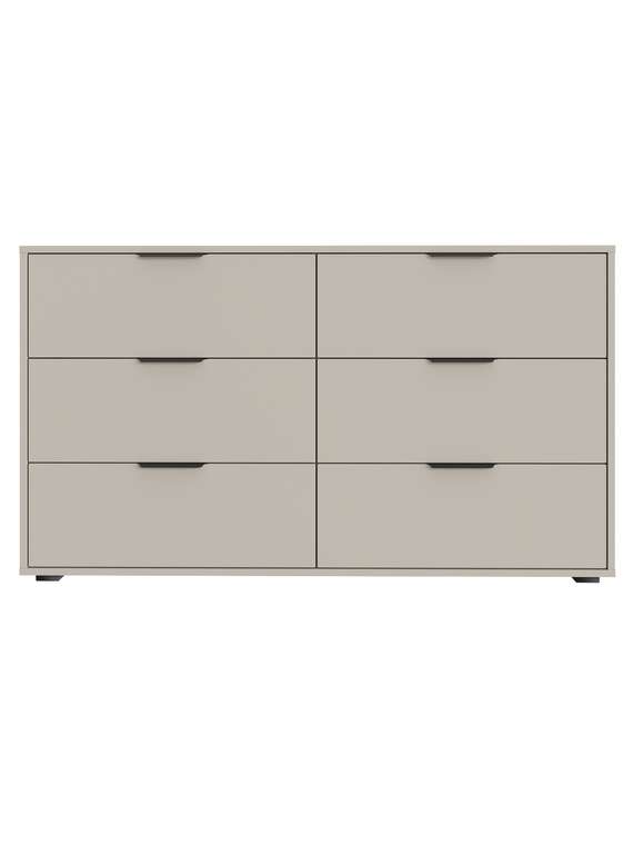 Комод Оптима ОП-16 цвет глиняный серый/риолит