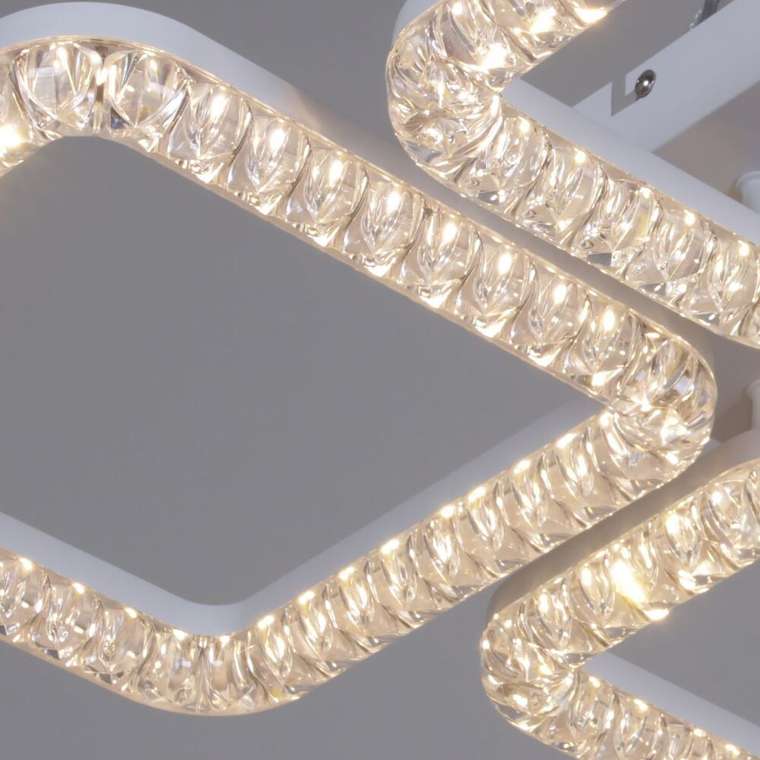 Потолочный светильник 19848-0.3-04D WH (акрил, цвет прозрачный)