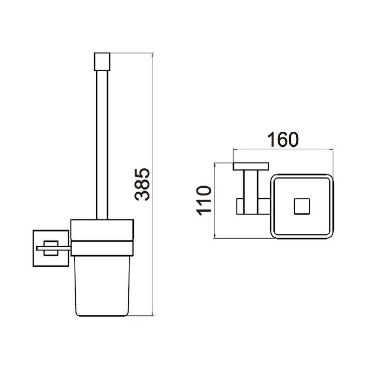 Ершик Savol S-06594C, бронза