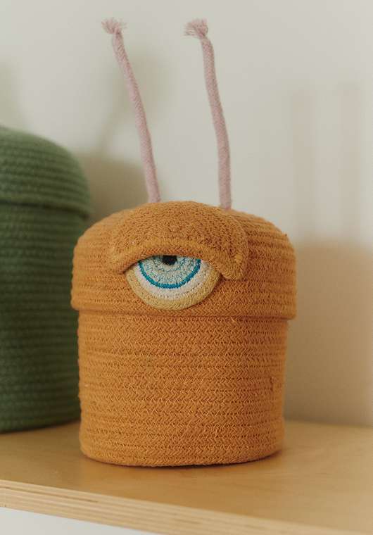 Корзина Alien Ploot оранжевого цвета