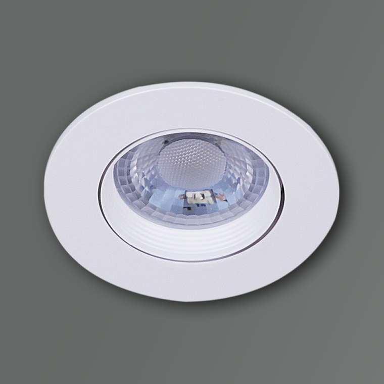 Точечный светильник 81122-9.0-001 LED5W WT (пластик, цвет белый)